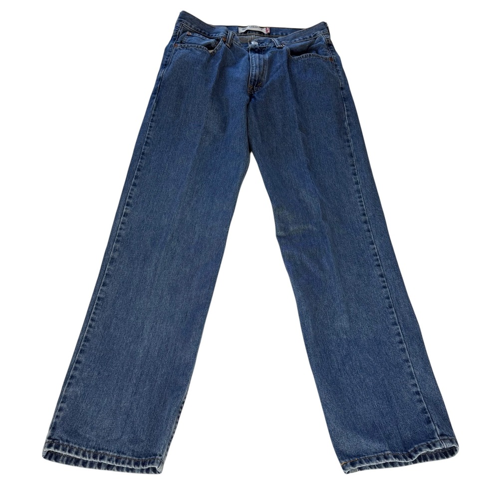 Levis 550 Relaxed Fit Jeans Mens 32x32 Medium Wash Blue Denim Tapered Leg